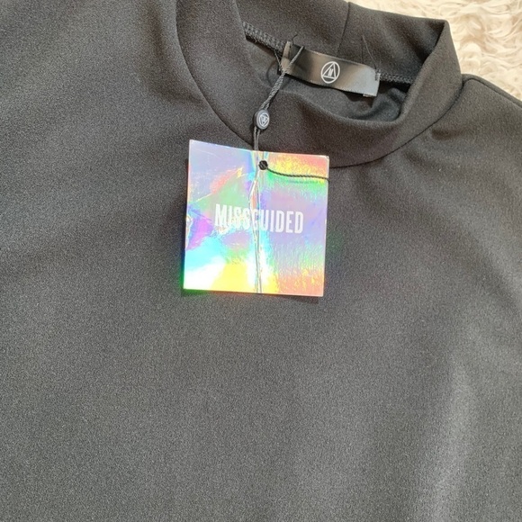 Missguided  BLACK SHIFT DRESS - Picture 3 of 7